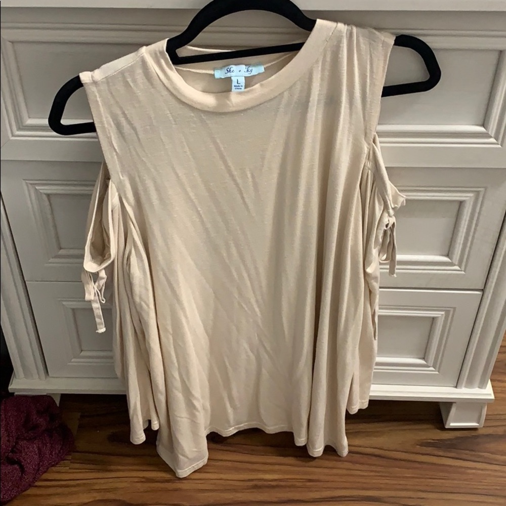 She + Sky Long Sleeve Shirt